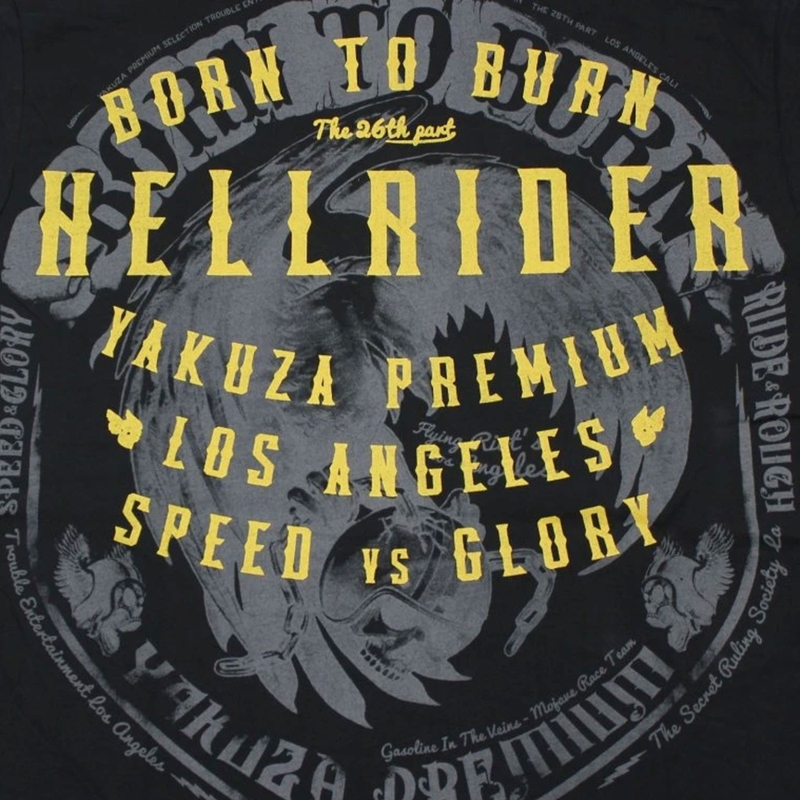 Koszulka Yakuza Premium Hellrider czarna