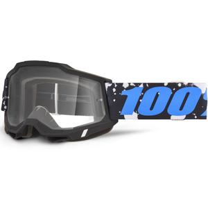 Gogle motocrossowe Accuri 2 Callisto 100% z przezroczystym pleksiglasem