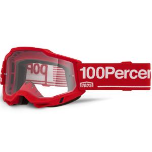 Gogle motocrossowe Accuri 2 Wolg 100% z przezroczystym pleksiglasem