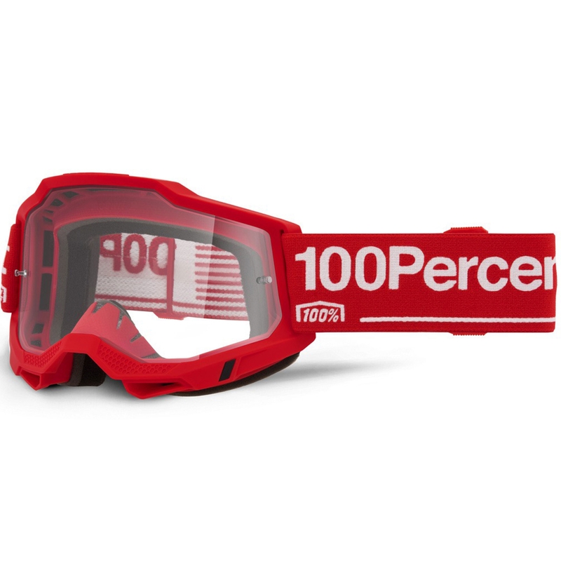 Gogle motocrossowe Accuri 2 Wolg 100% z przezroczystym pleksiglasem