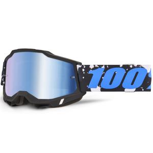 Gogle motocrossowe Accuri 2 Callisto 100% z niebieskim pleksiglasem