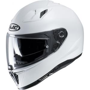Integralny kask motocyklowy HJC i70 biały matowy