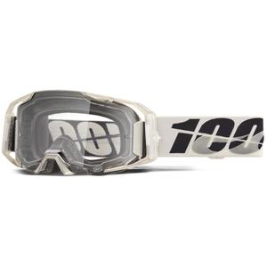 Gogle motocrossowe 100% ARmatic Pitch z przezroczystym pleksiglasem
