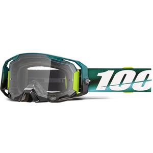Okulary motocrossowe 100% ARmatic Polarity z przezroczystym pleksiglasem