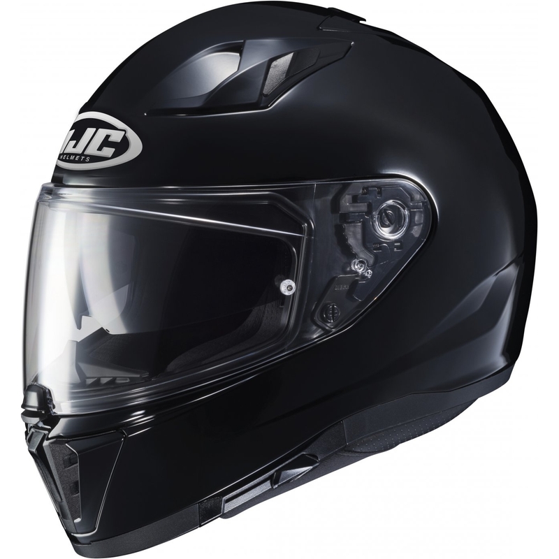 Integralny kask motocyklowy HJC i70 czarny połysk wyprzedaż