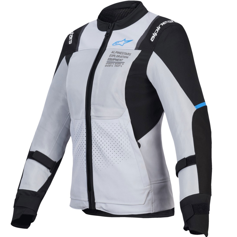 Kurtka motocyklowa damska Alpinestars Stella ST-2 Air jasnoszara-czarna