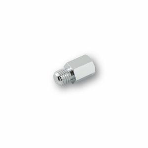 Adapter do lusterka Highsider Smart z gwintu prawego M8 na gwint prawy M10, chrom