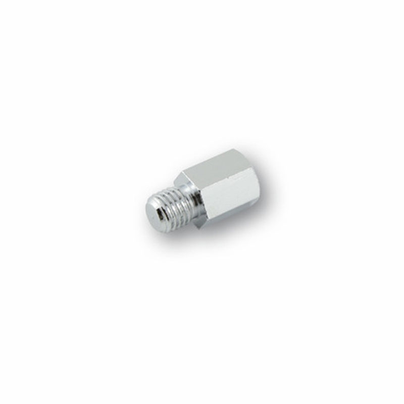 Adapter do lusterka Highsider Smart z gwintu prawego M8 na gwint prawy M10, chrom
