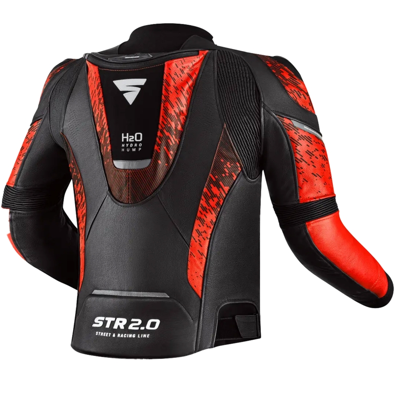 Kurtka motocyklowa Shima STR 2.0 fluo czerwona