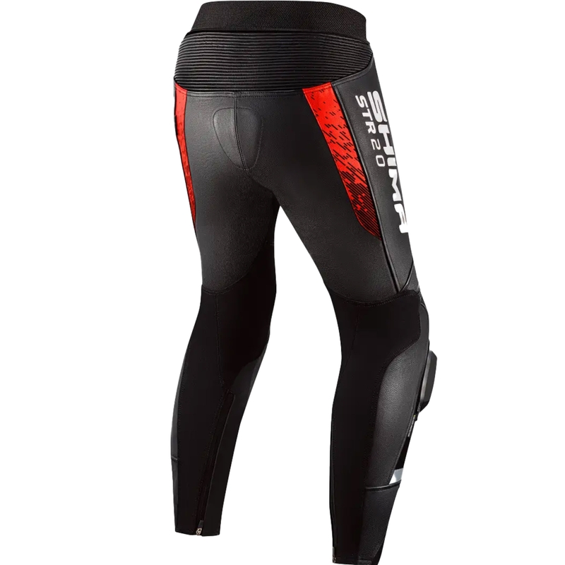 Spodnie motocyklowe Shima STR 2.0 fluo czerwone