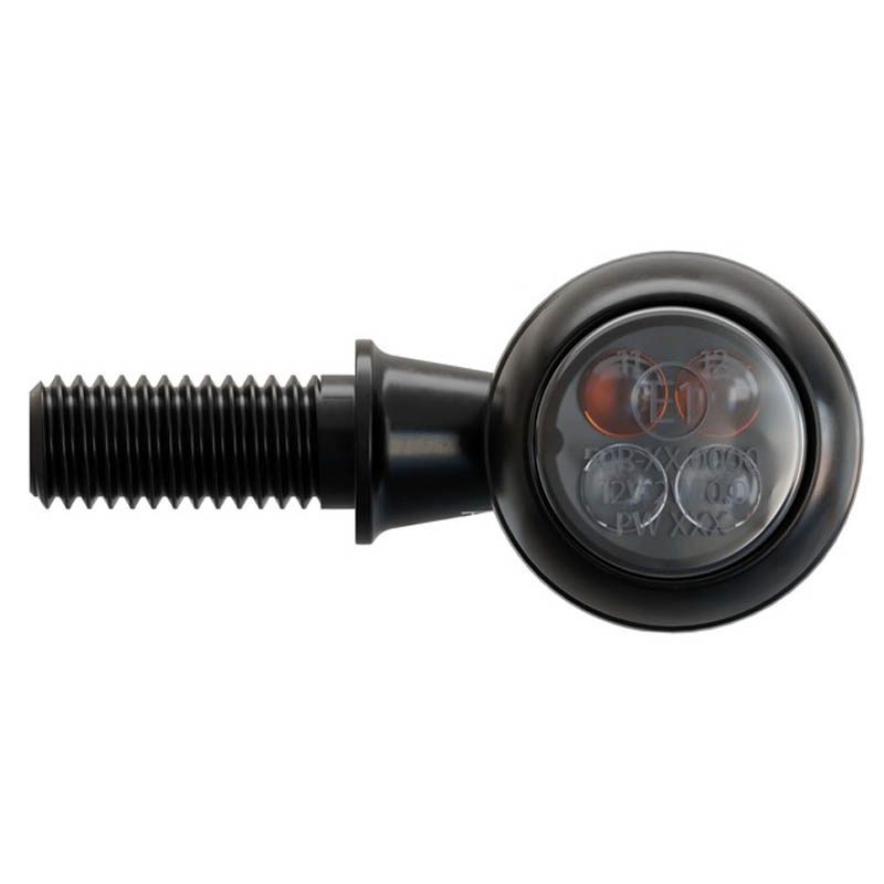 Kierunkowskazy motocyklowe Highsider Smart Circula-S LED 3w1 czarne