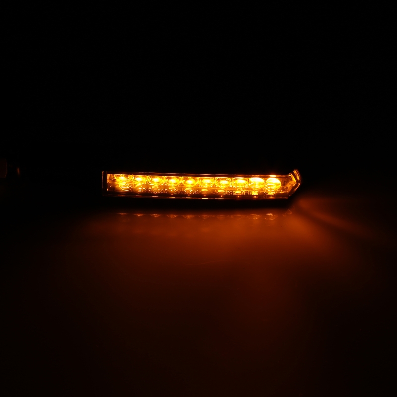 Kierunkowskazy motocyklowe Highsider Smart Run-TS LED czarne