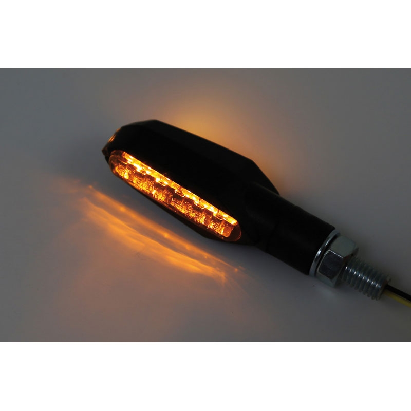Kierunkowskazy motocyklowe Highsider Smart Multiface LED czarne