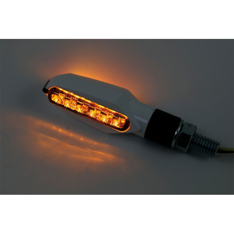 Highsider Smart Multiface LED kierunkowskazy motocyklowe białe