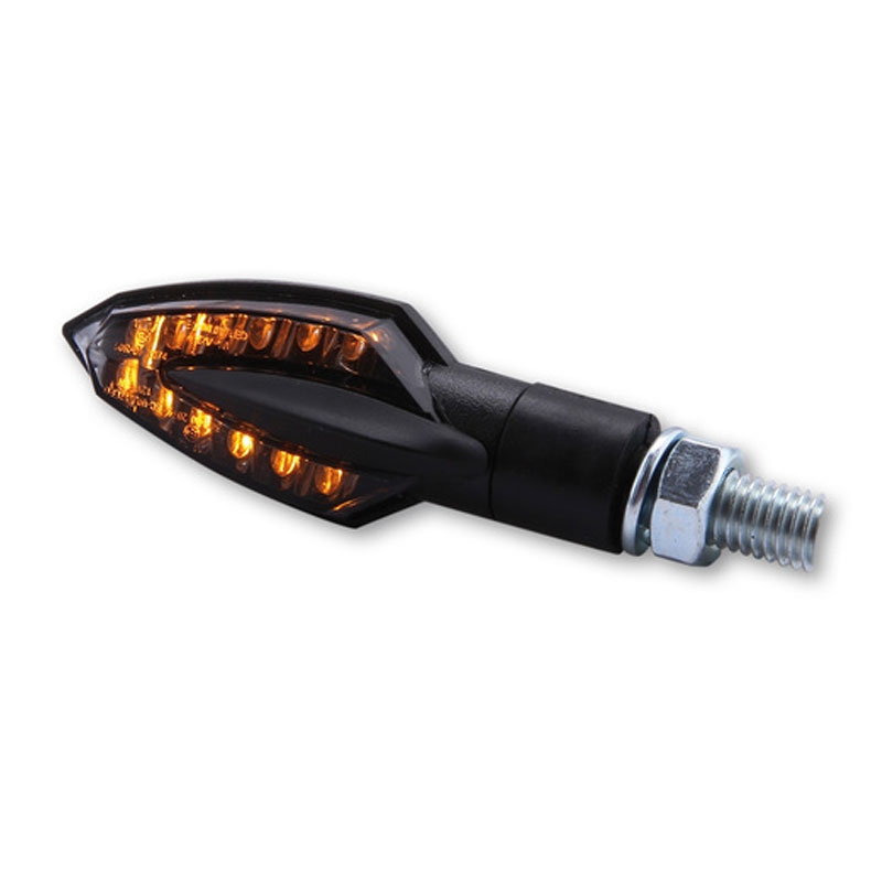 Kierunkowskazy motocyklowe Highsider Smart Vinci LED czarne