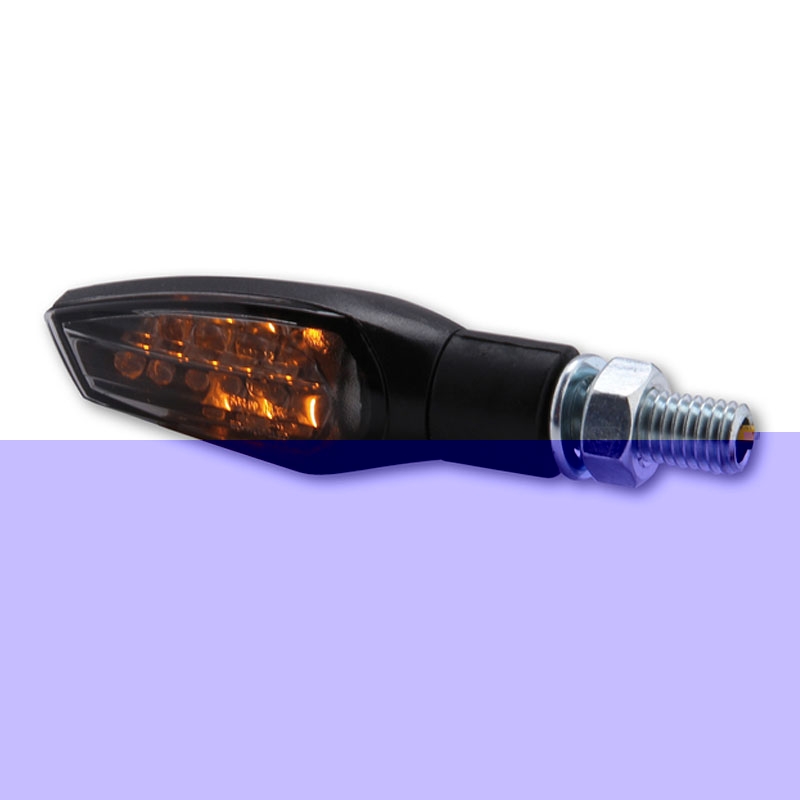 Kierunkowskazy motocyklowe Highsider Smart Nova LED czarne
