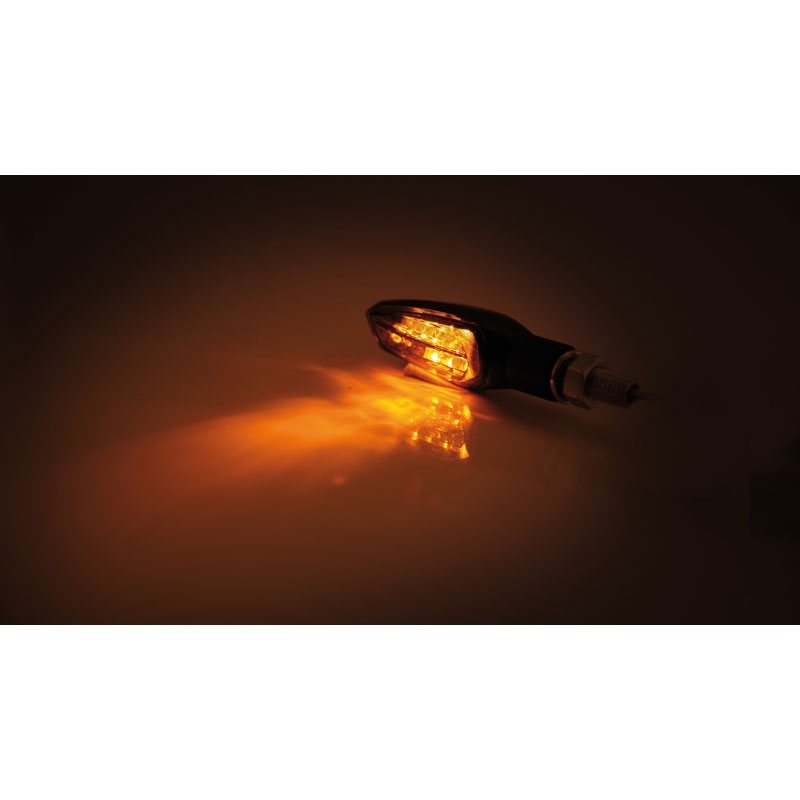 Kierunkowskazy motocyklowe Highsider Smart Nova LED czarne