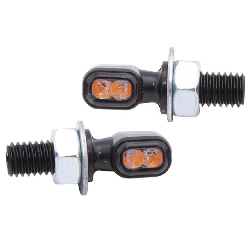 Kierunkowskazy motocyklowe Highsider Smart Vision-TS LED czarne