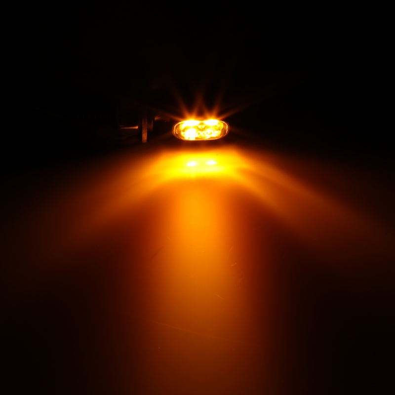 Kierunkowskazy motocyklowe Highsider Smart Vision-TS LED czarne
