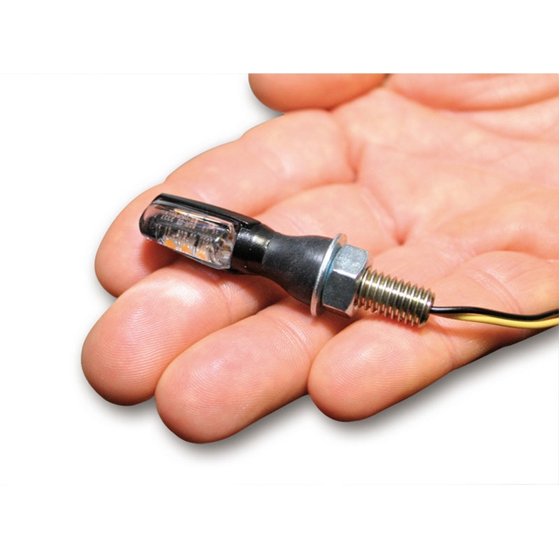Kierunkowskazy motocyklowe Highsider Smart SPARK LED czarne