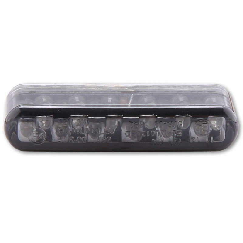 Kierunkowskazy motocyklowe Highsider Smart Shorty LED dymne szare
