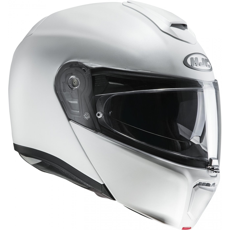 Szczękowy kask motocyklowy HJC RPHA 90 biały matowy wyprzedaż