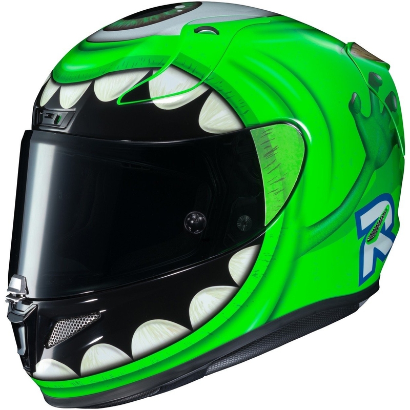Integralny kask motocyklowy HJC RPHA 11 Mike Wazowski Disney MC4 wyprzedaż