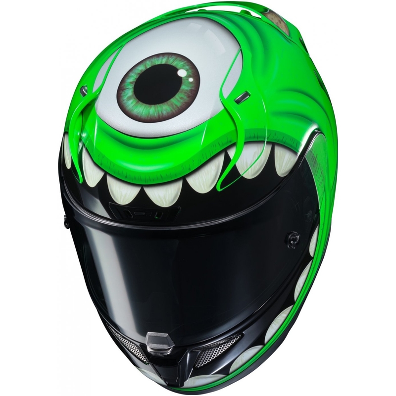 Integralny kask motocyklowy HJC RPHA 11 Mike Wazowski Disney MC4 wyprzedaż