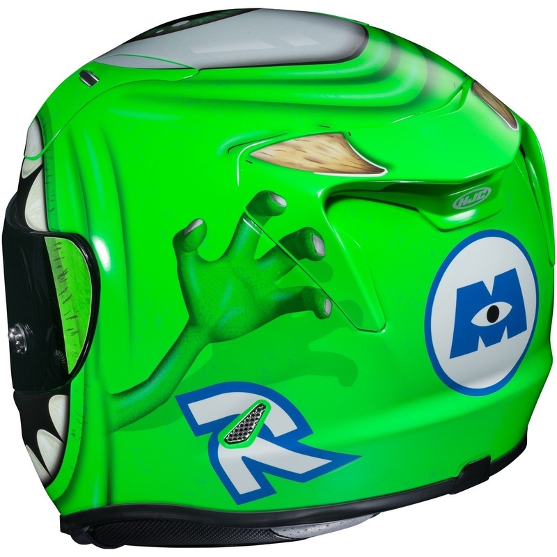 Integralny kask motocyklowy HJC RPHA 11 Mike Wazowski Disney MC4 wyprzedaż