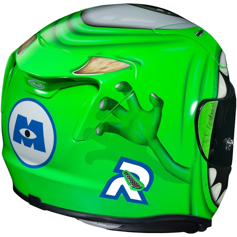 Integralny kask motocyklowy HJC RPHA 11 Mike Wazowski Disney MC4 wyprzedaż