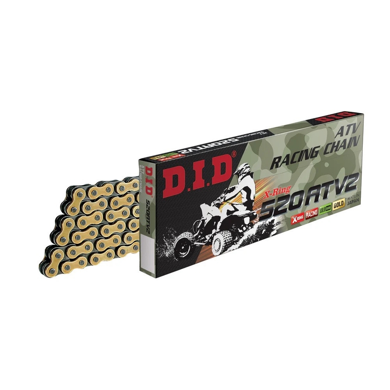 ATV X-Ring chain D.I.D Chain 520ATV2 110 L Gold/Black