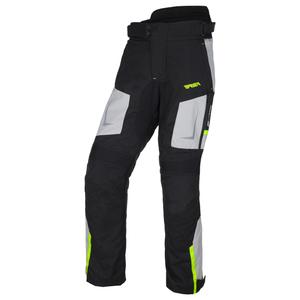 Spodenki motocyklowe RSA EXO 2 czarno-szaro-fluo-żółte