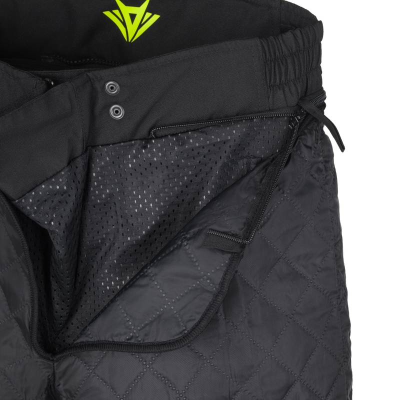 Spodenki motocyklowe RSA EXO 2 czarno-szaro-fluo-żółte