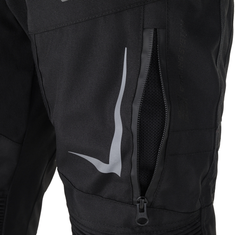 RSA EXO 2 damskie spodenki motocyklowe czarno-fluo-żółte