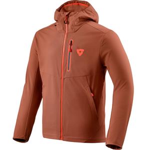 Kurtka typu softshell Revit Jerry bordowo-czerwona