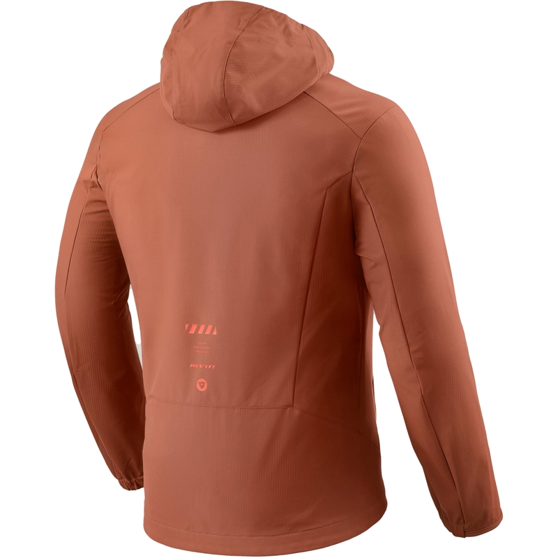 Kurtka typu softshell Revit Jerry bordowo-czerwona