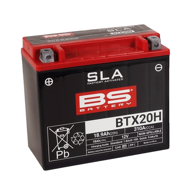 Factory activated battery BS-BATTERY