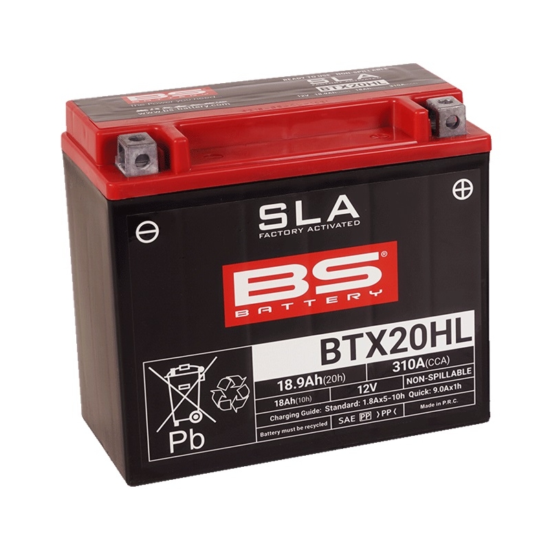 Factory activated battery BS-BATTERY SLA