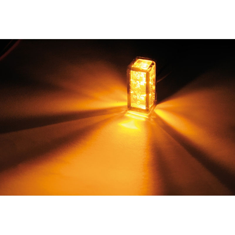 Kierunkowskazy motocyklowe Highsider Smart Cube-V LED czarne