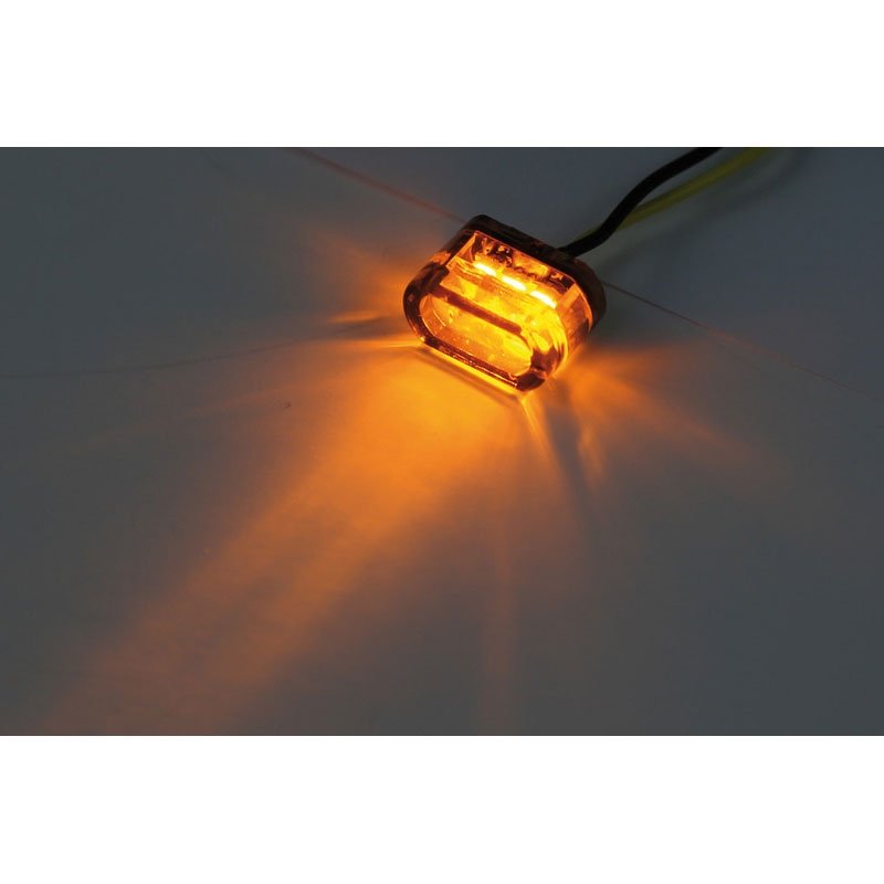 Kierunkowskazy motocyklowe Highsider Smart Module 2 LED dymno-szare