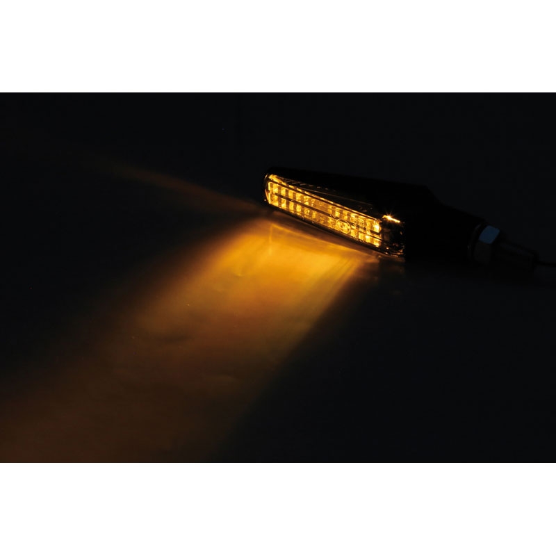 Kierunkowskazy motocyklowe Highsider Smart Fineline LED czarne