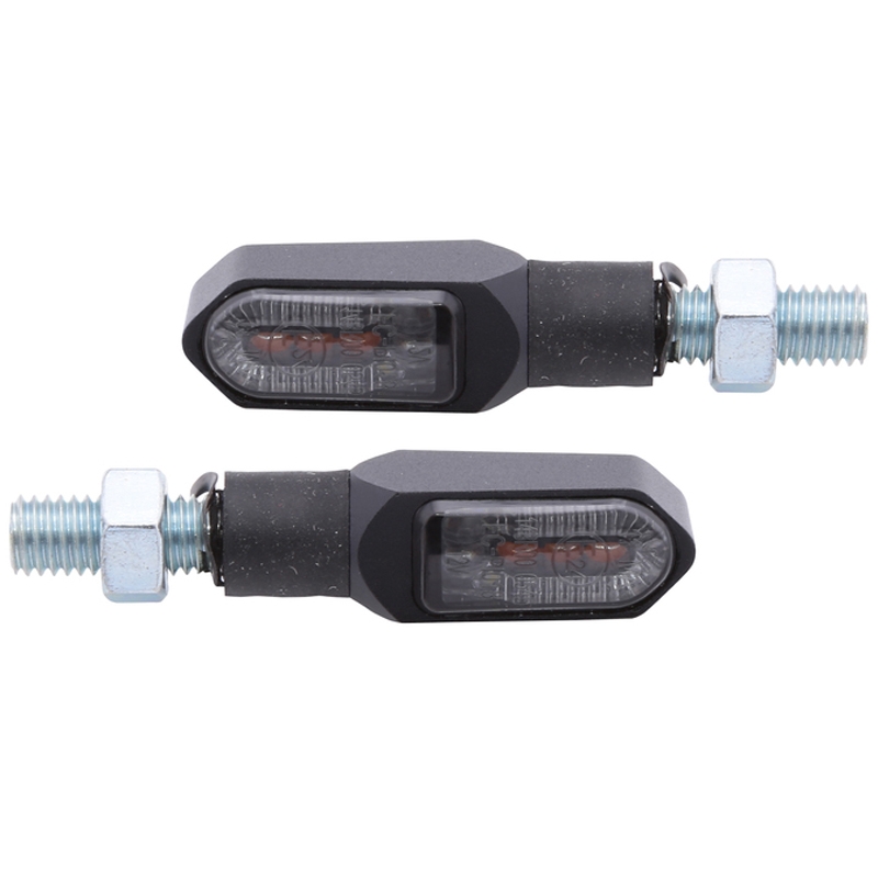 Kierunkowskazy motocyklowe Highsider Smart Namiko-TS LED 2w1 czarne