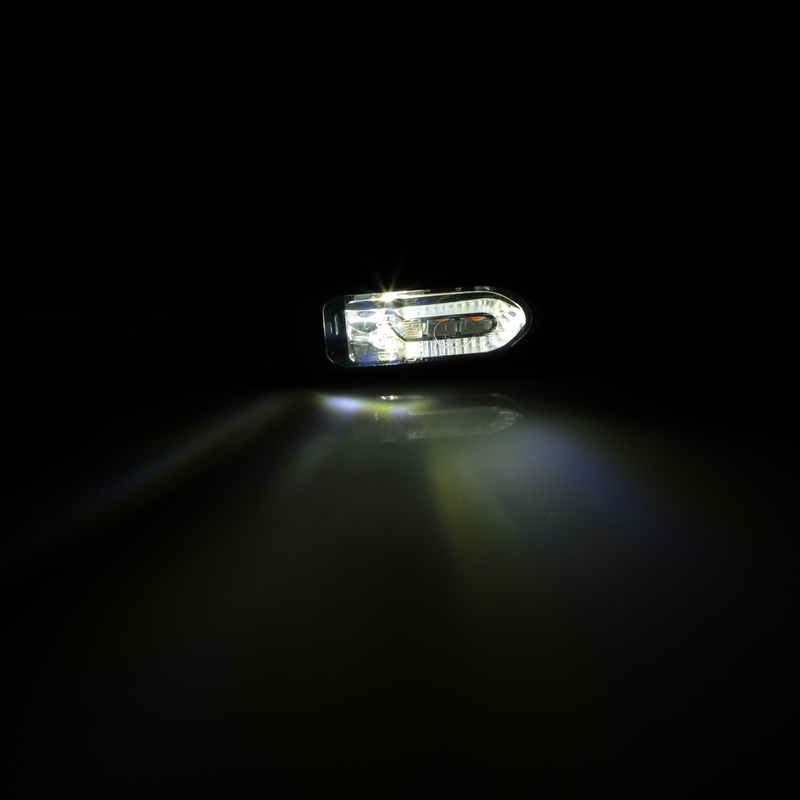 Kierunkowskazy motocyklowe Highsider Smart Namiko-TS LED 2w1 czarne