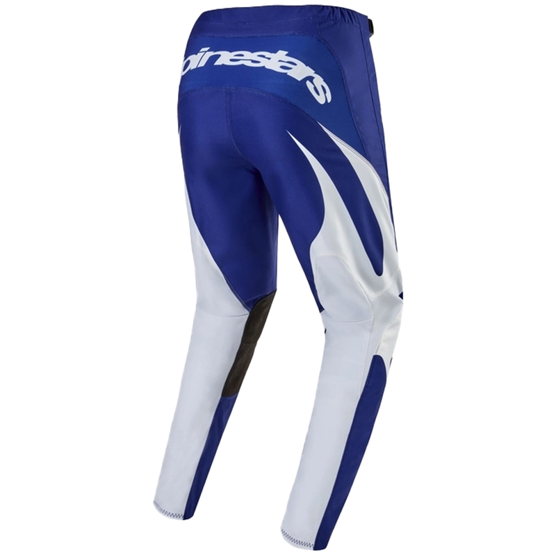 Spodnie motocrossowe Alpinestars Fluid Lucent niebiesko-biało-czarne