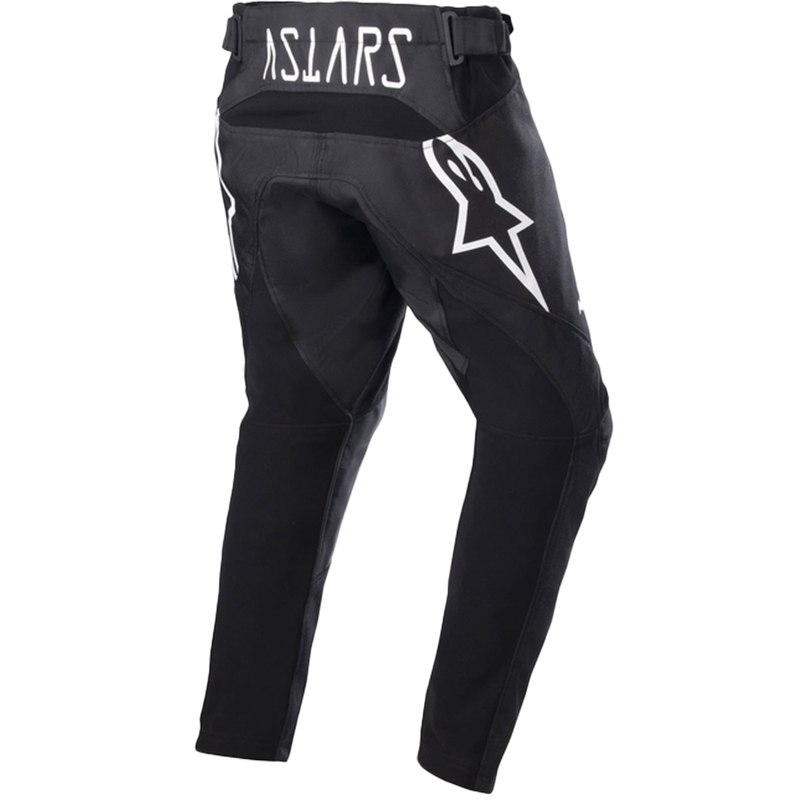 Spodnie motocrossowe Alpinestars Racer Found Kids czarno-białe