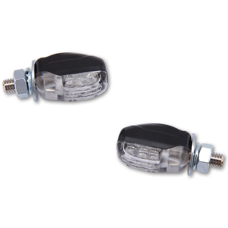 Kierunkowskazy motocyklowe Highsider Smart Picco LED czarne