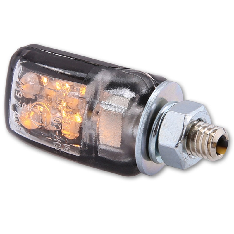 Kierunkowskazy motocyklowe Highsider Smart Picco LED czarne