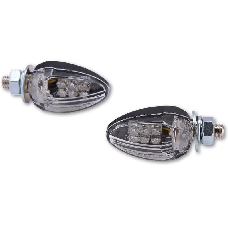Highsider Smart Drop LED kierunkowskazy motocyklowe czarne