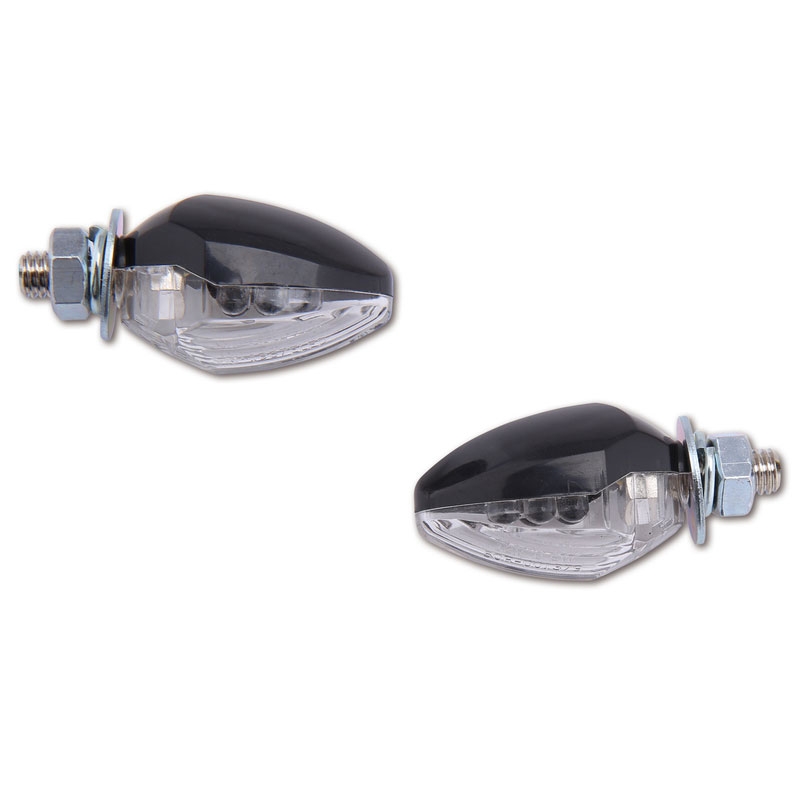 Highsider Smart Drop LED kierunkowskazy motocyklowe czarne
