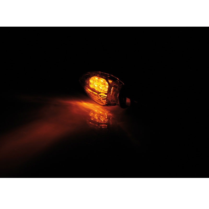 Highsider Smart Drop LED kierunkowskazy motocyklowe czarne